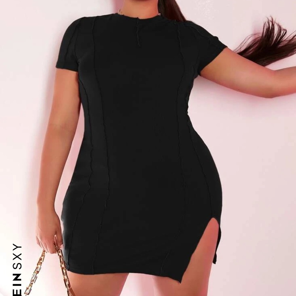 Shein Black Cocktail Dress